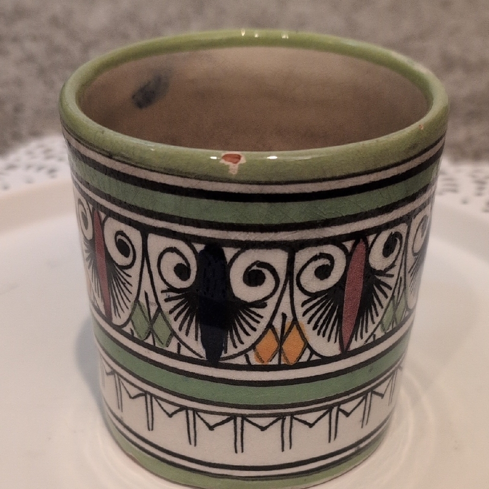 Colorful Patterned Ceramic Mug - Picture 4 of 6